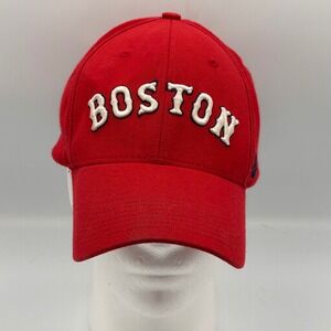 Nike Boston Red Sox Hat Mens VTG Swoosh Flex MLB Baseball Cap One Size Fits Most